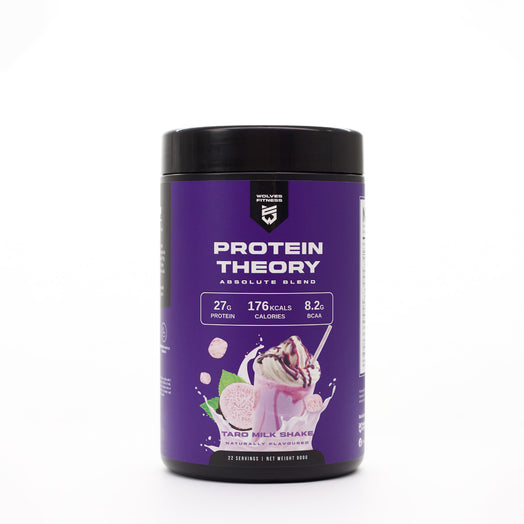 [900g Tub] PROTEIN THEORY - Absolute Blend (TARO MILK SHAKE)